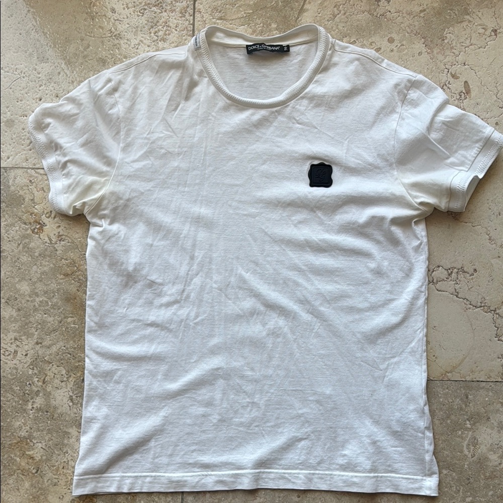 White Crew Neck T-Shirt